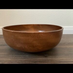 Wood sandals bowl